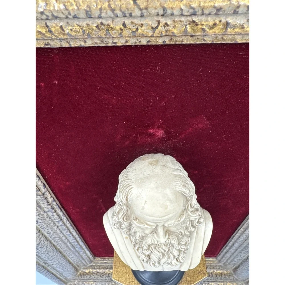 Leonardo Figurine Sculptor G. Ruggeri Made In Italy Wall Sconce Frame 19x13" - Picture 6 of 10